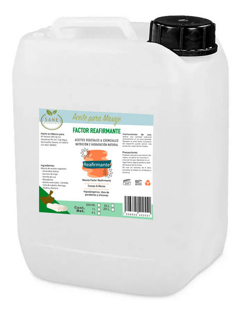 Aceite Para Masajes Reafirmante