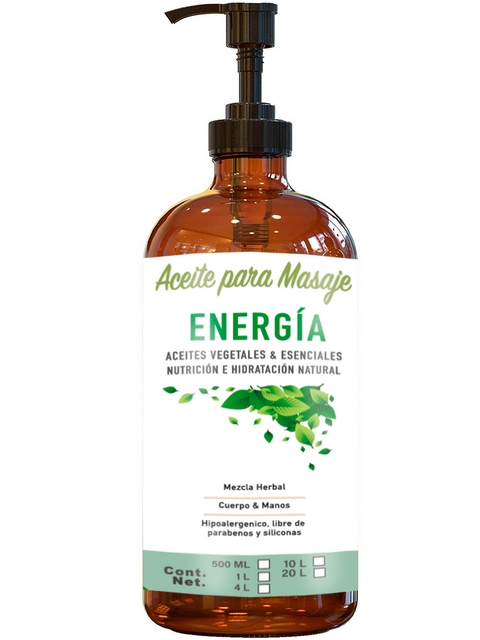 Aceite Para Masaje Relajante Herbal