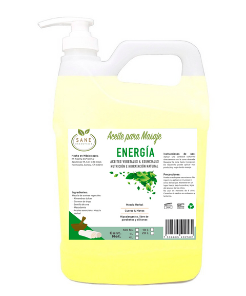 Aceite Para Masaje Relajante Herbal