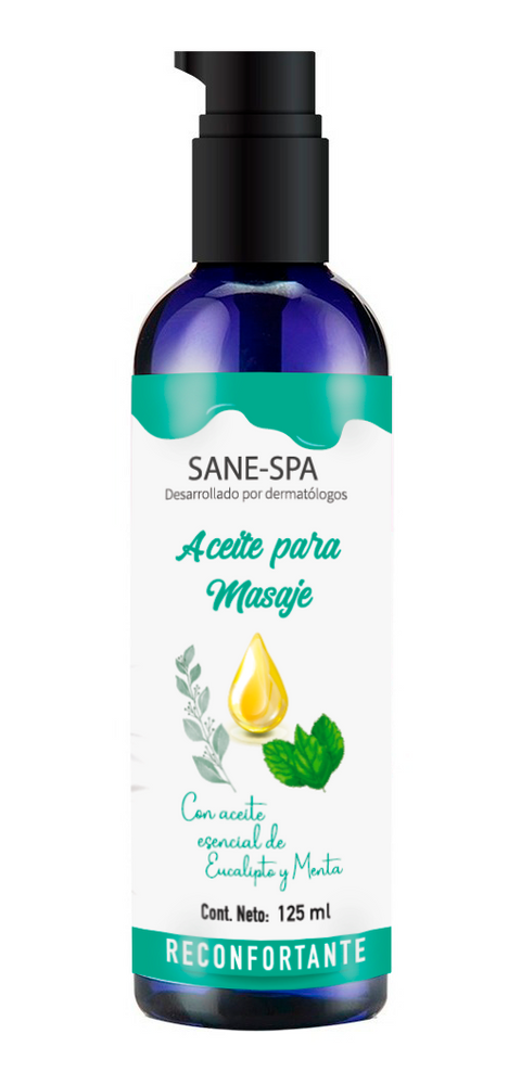 Aceite Para Masaje Menta + Eucalipto Reconfortante