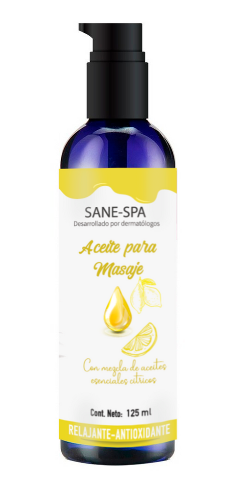 Aceite Masaje Sensual Cítrico Relajante Y Nutritivo