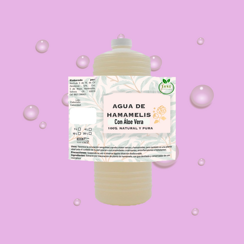 Agua de Hamamelis con Aloe vera