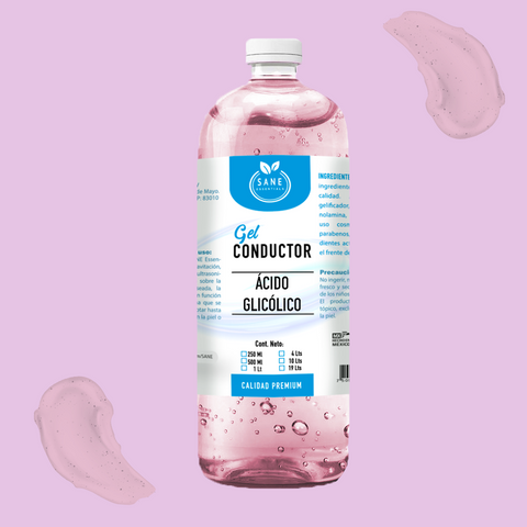 Gel Conductor Con Ácido Glicólico