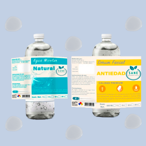 Set Serum Multivitaminico + Agua Micelar