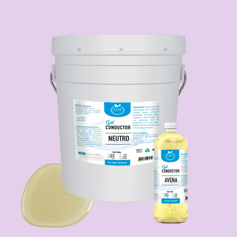 Set Gel Conductor Neutro 20 Kg + 1lt Gel Extracto De Avena